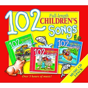 102 Children's Songs, 3 CD Pack