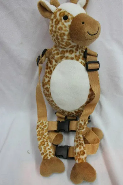 30 styles Cute Baby Harness Buddy Goldbug 2 in 1 Backpack Harness Kid Keeper Infant Carrier Plush Toy Bag Animal Fun Pack