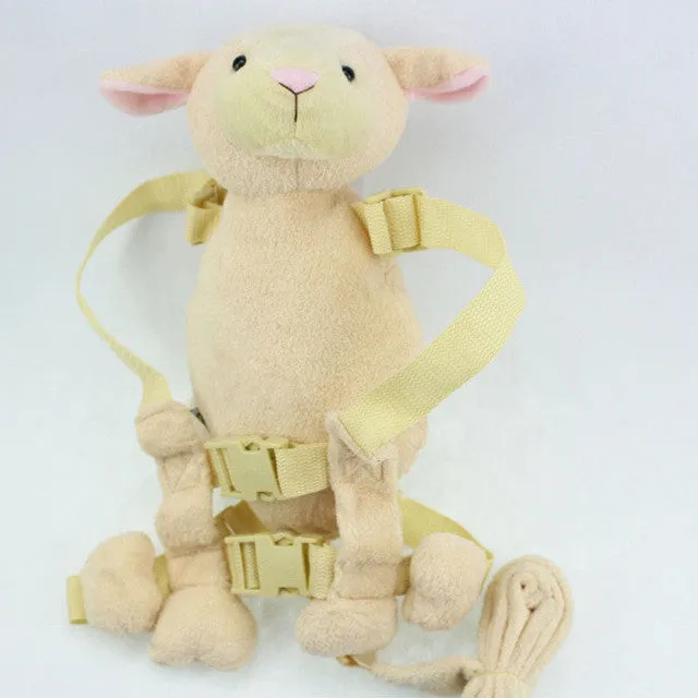30 styles Cute Baby Harness Buddy Goldbug 2 in 1 Backpack Harness Kid Keeper Infant Carrier Plush Toy Bag Animal Fun Pack