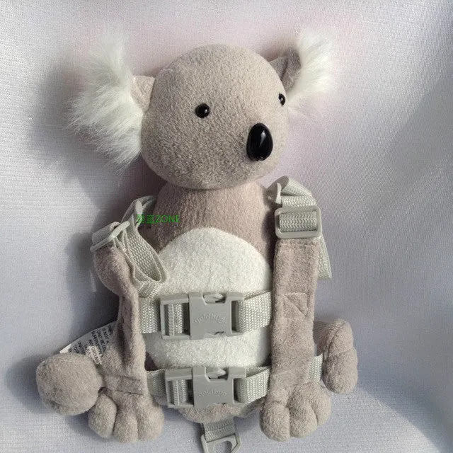 30 styles Cute Baby Harness Buddy Goldbug 2 in 1 Backpack Harness Kid Keeper Infant Carrier Plush Toy Bag Animal Fun Pack