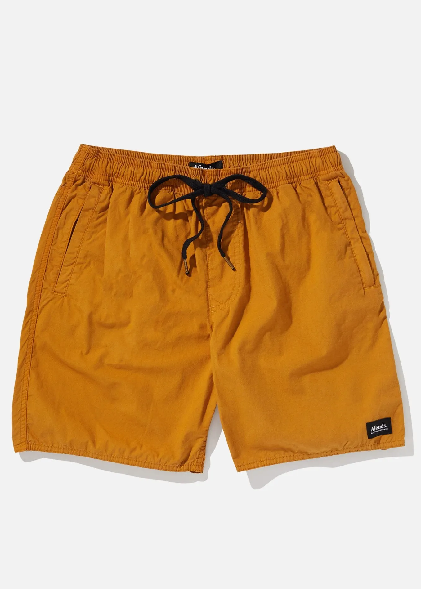 Afends Mens Baywatch Basics - Elastic Waist Boardshort 2.0