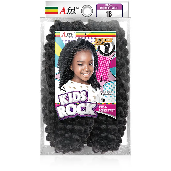 Afri-Naptural Kids Rock Bounce Twist 12" (KR04)