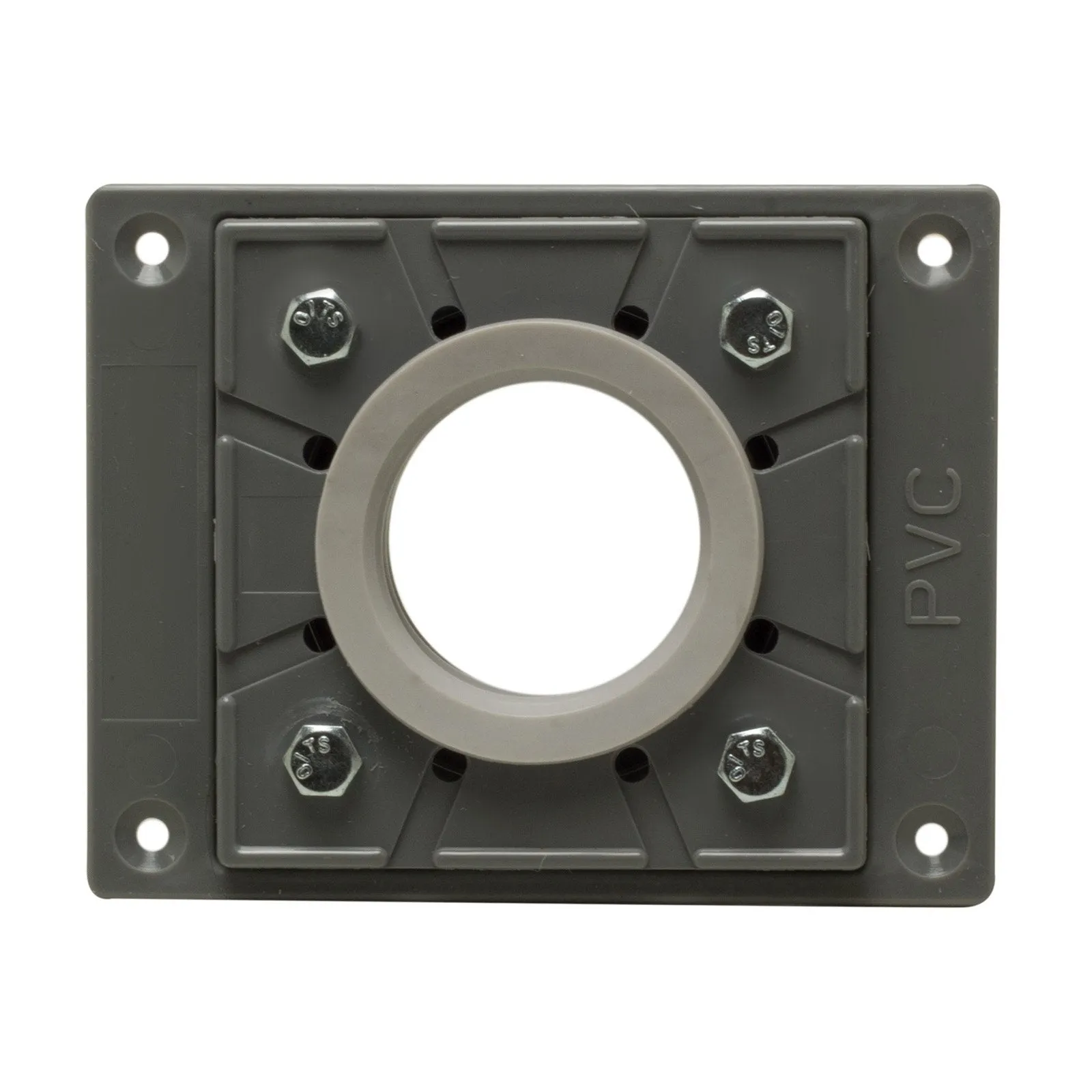 ALFI Brand ABDB55 PVC Shower Drain Base with Rubber Fitting