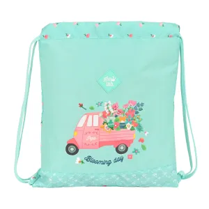Backpack With Strings Glow Lab Pepa Green (35 X 40 X 1 Cm)