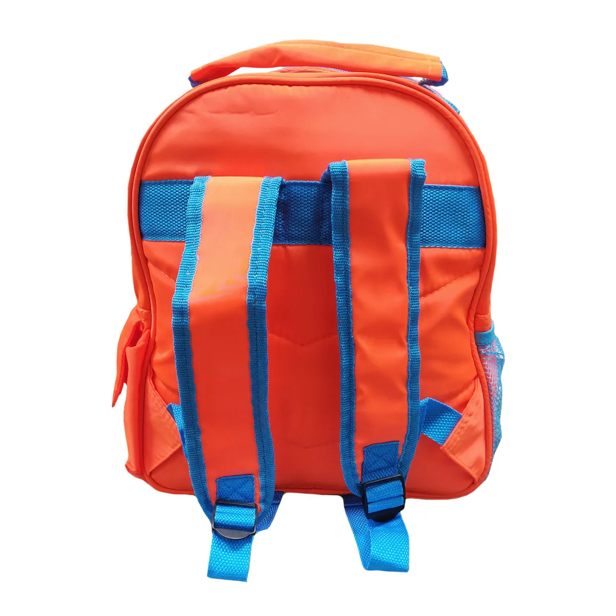 Bags - Neon Backpacks with Flap - Orange and Pink Hi Vis - 33cm x 31cm x 8cm