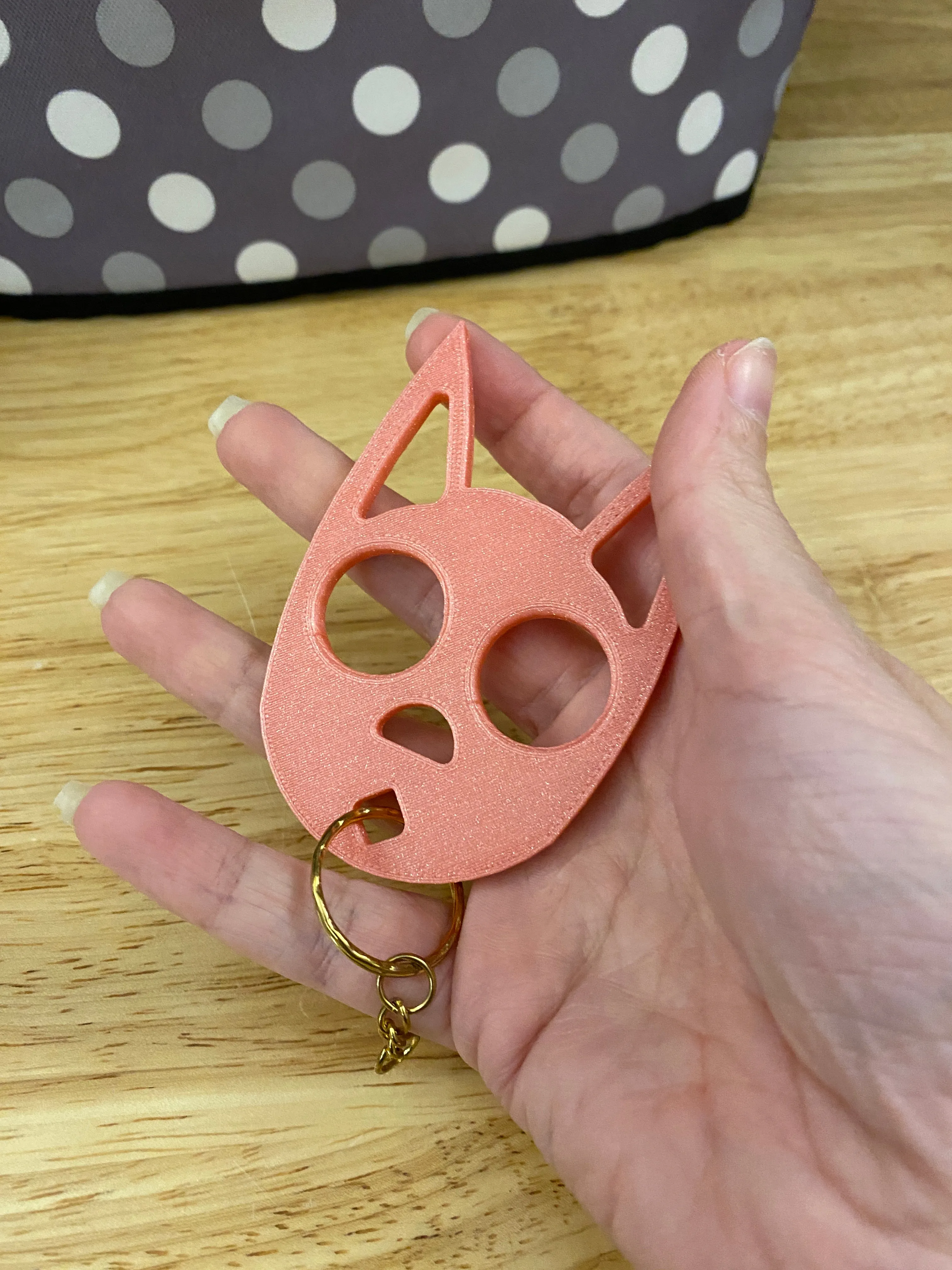 Cat Self Defense Key chain assembly required