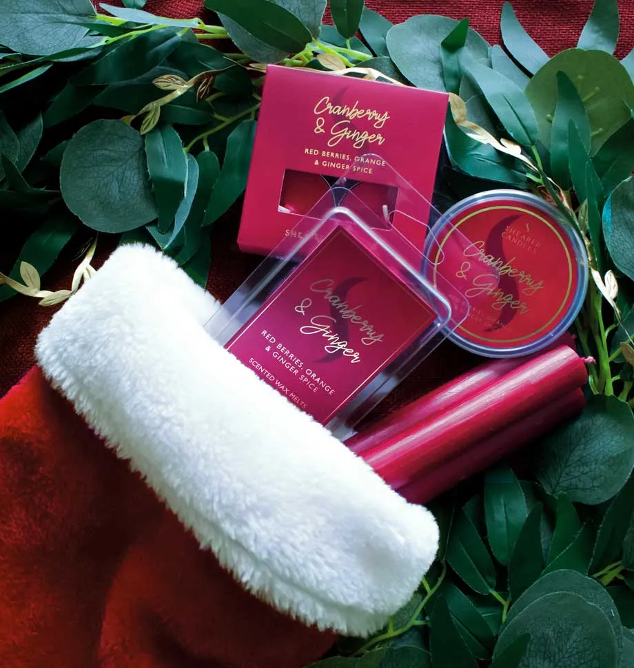 Cranberry and Ginger Tealights