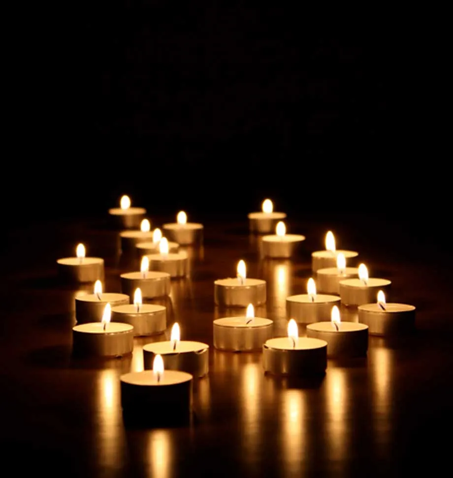 Cranberry and Ginger Tealights