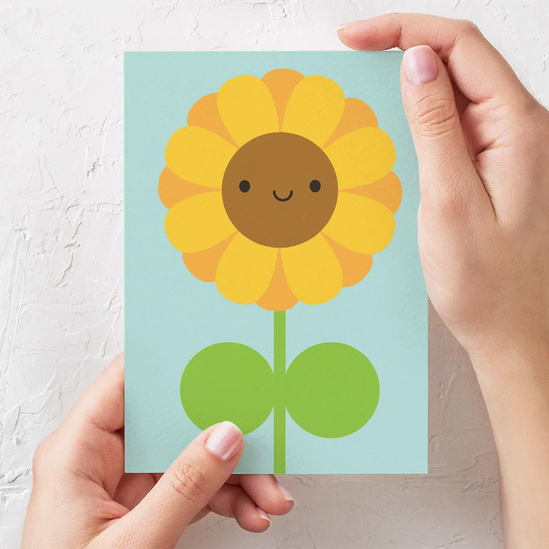 Happy Sunflower Card
