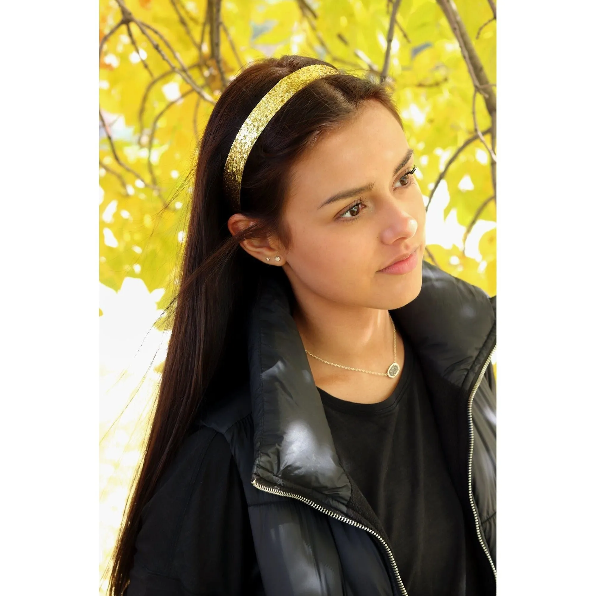 Hot Pink Glitter Headband
