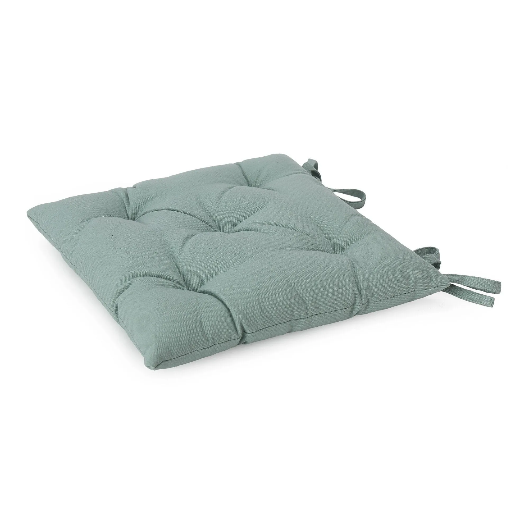 Isaka Chair Cushion [Light grey green]