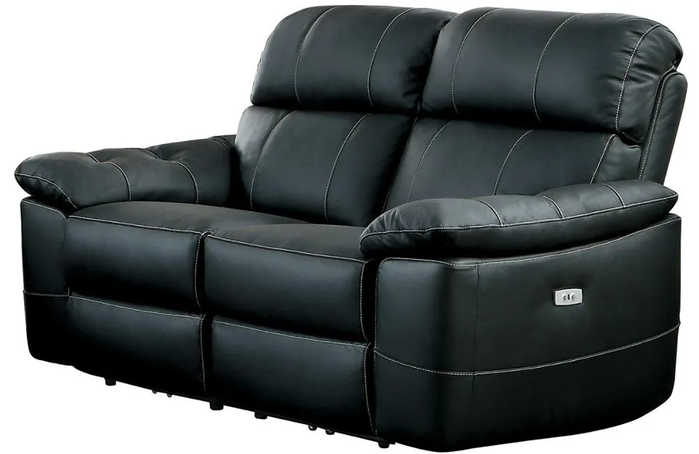 Jason Black  Reclining Sofa Set