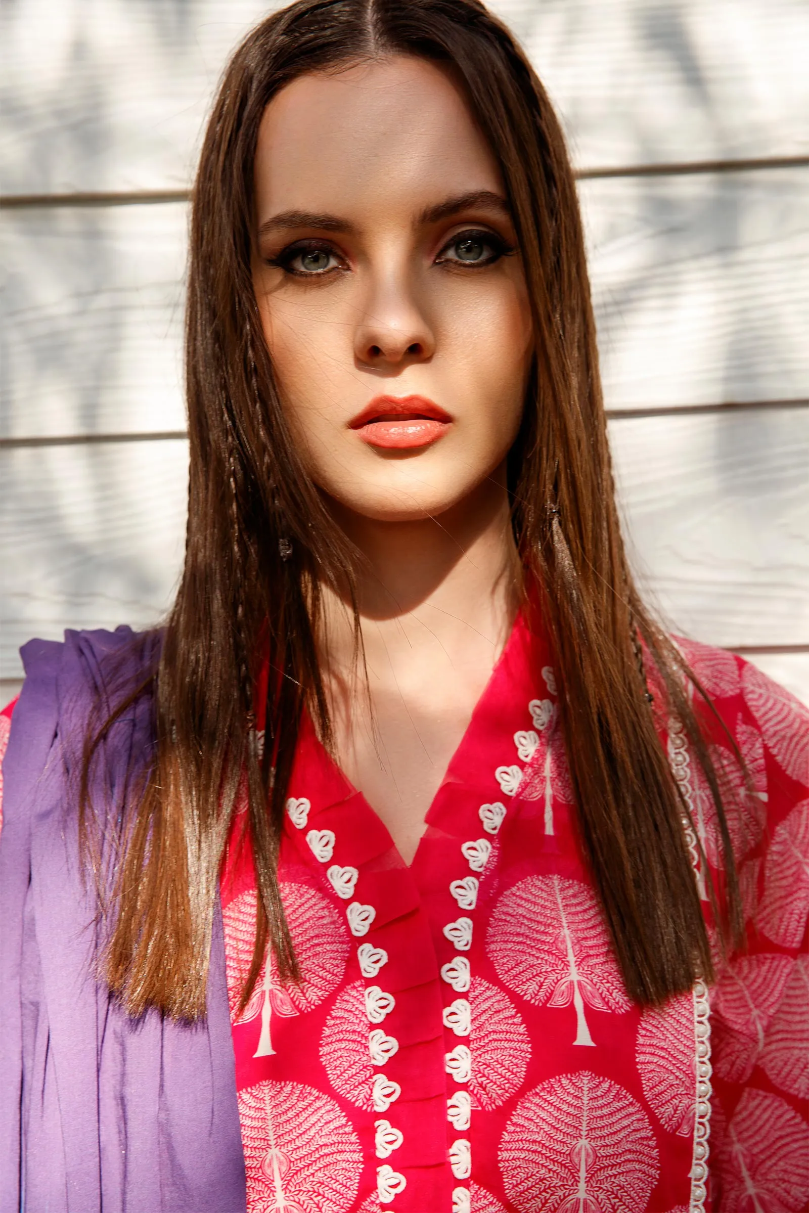 MARIA.B MBasics Lawn Collection – Pink MB-US23-108-A
