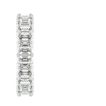 Nina Baguette Eternity Stackable Ring | 3ct