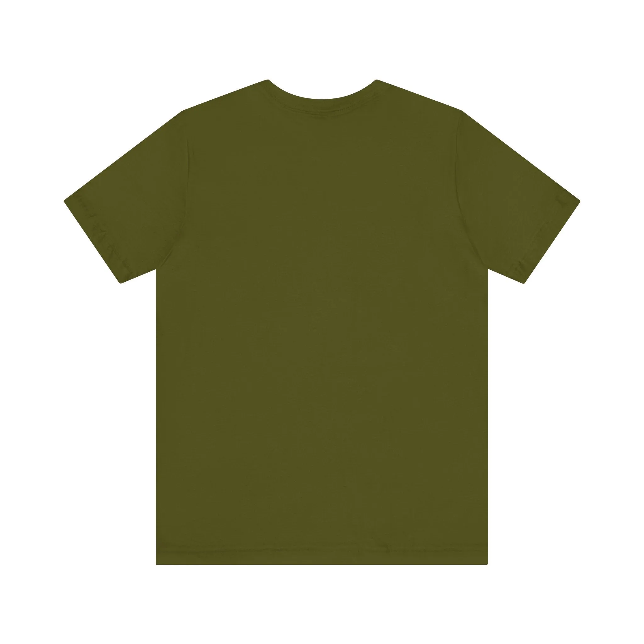 Olive Green - Unisex Jersey Short Sleeve T Shirt - Olive Green Royal T