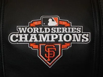 San Francisco Giants Champs'12 Logo Panel For Xpression Gaming Chair Only