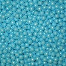 Shimmer Powder Blue Candy Pearls 5 oz. Jar
