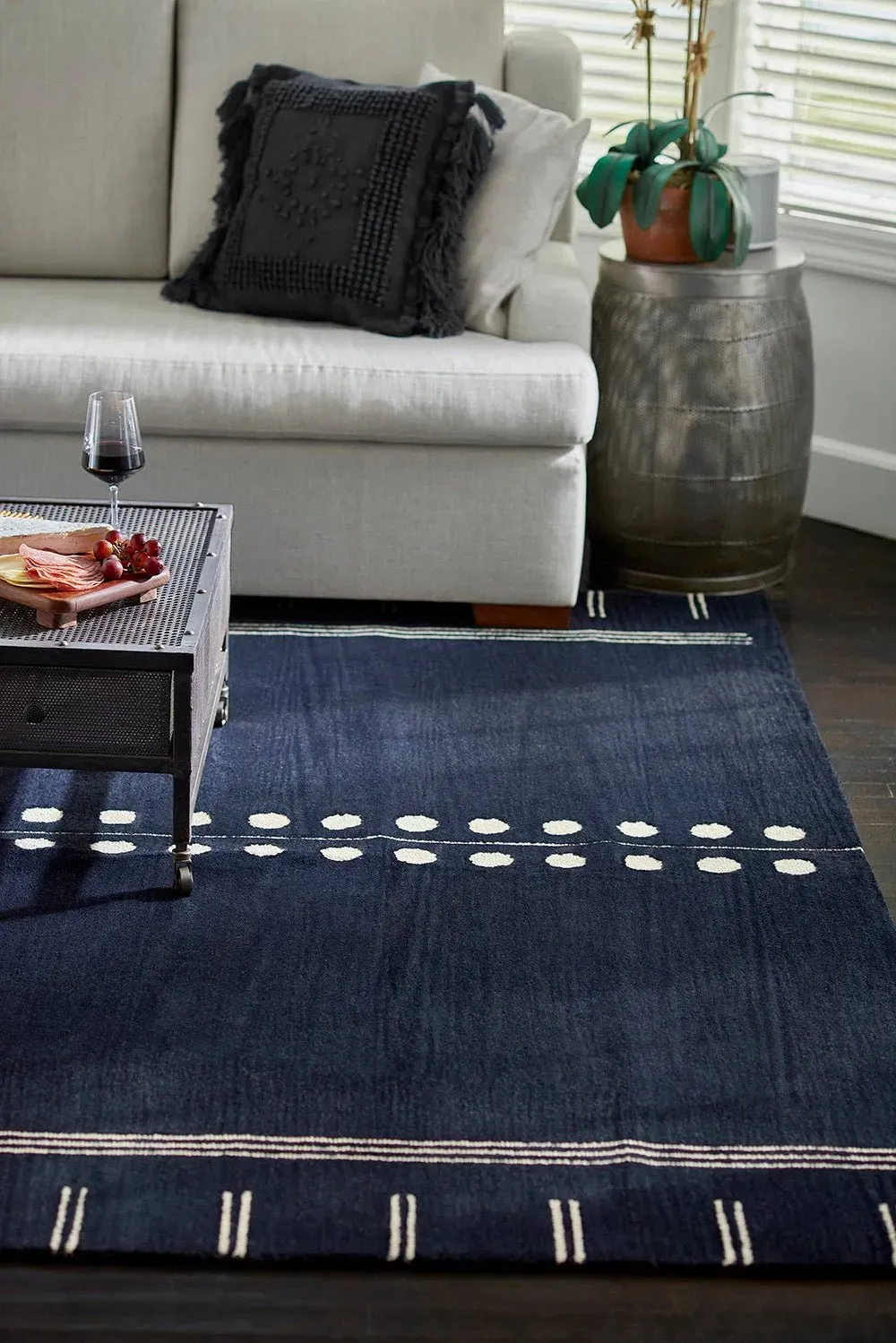 Simba SIM-5 Navy Rug
