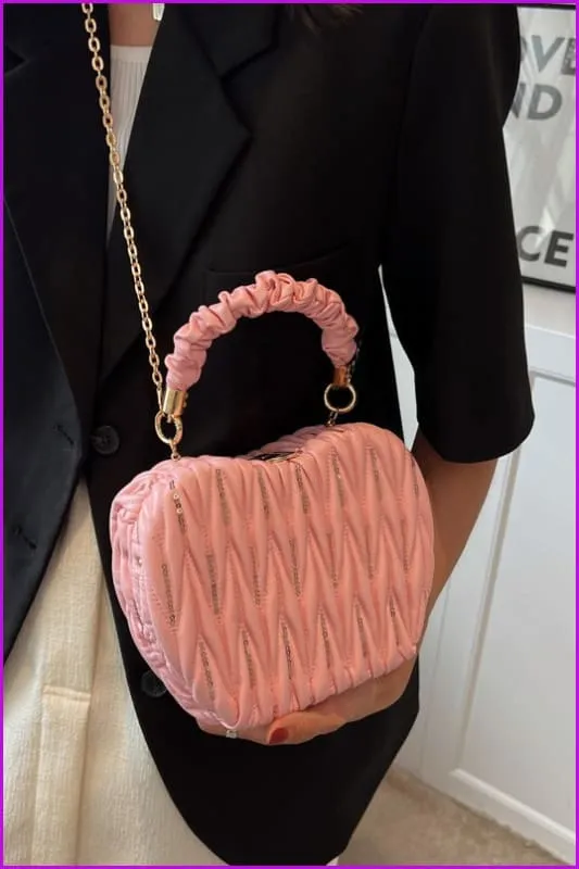Street Outdoor Sequined Chain Ladies Shoulder Bags