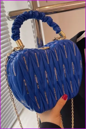 Street Outdoor Sequined Chain Ladies Shoulder Bags