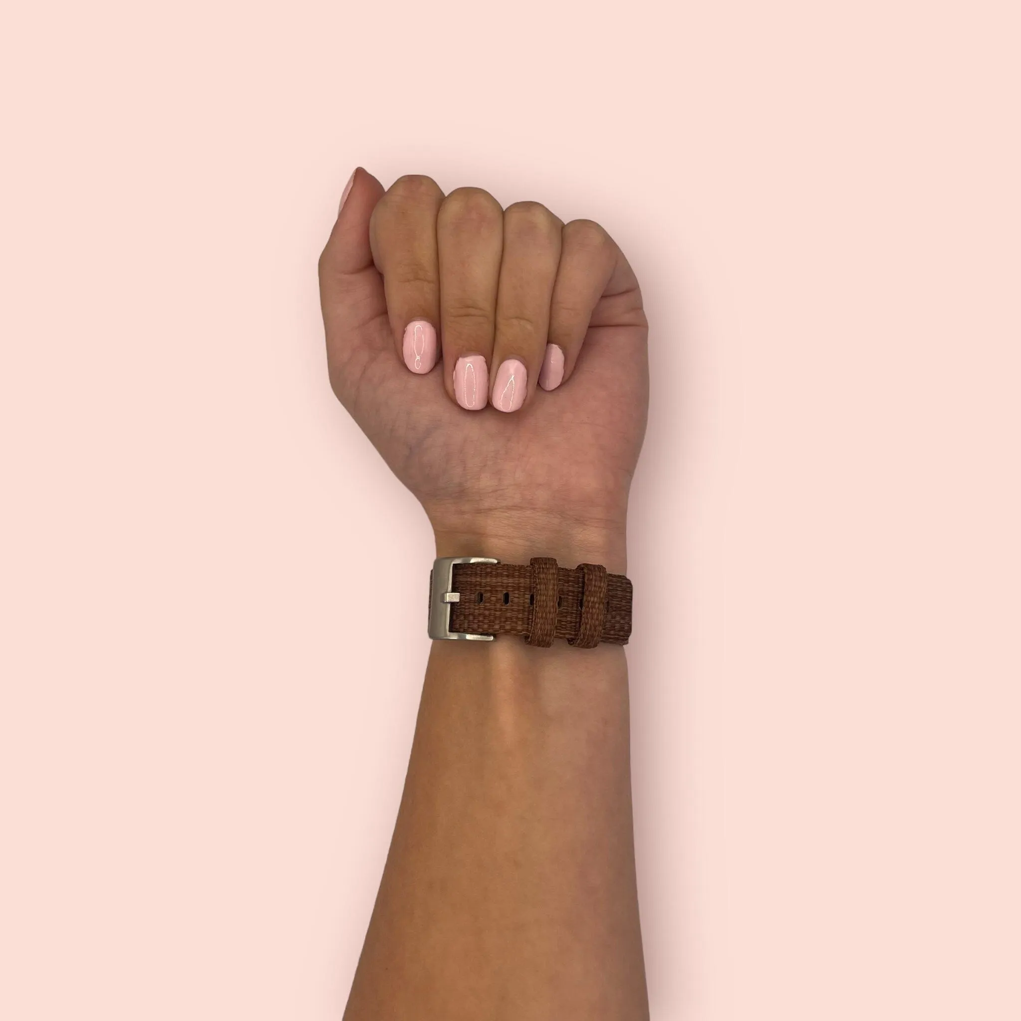Stylish Canvas Watch Straps Compatible with Ticwatch E3