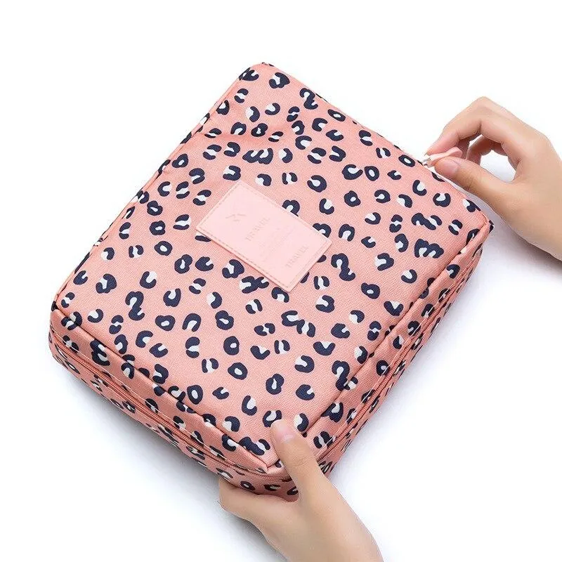 Waterproof Makeup Cosmetic Toiletry Bag For Women