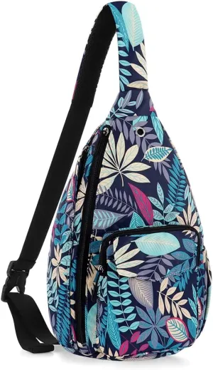 XEYOU Women's Sling Crossbody bag Casual Daypack Outdoor Travel Hiking Backpack for Cycling Walking Dog Hiking